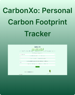 Personal Carbon Footprint Tracker - Feature Image